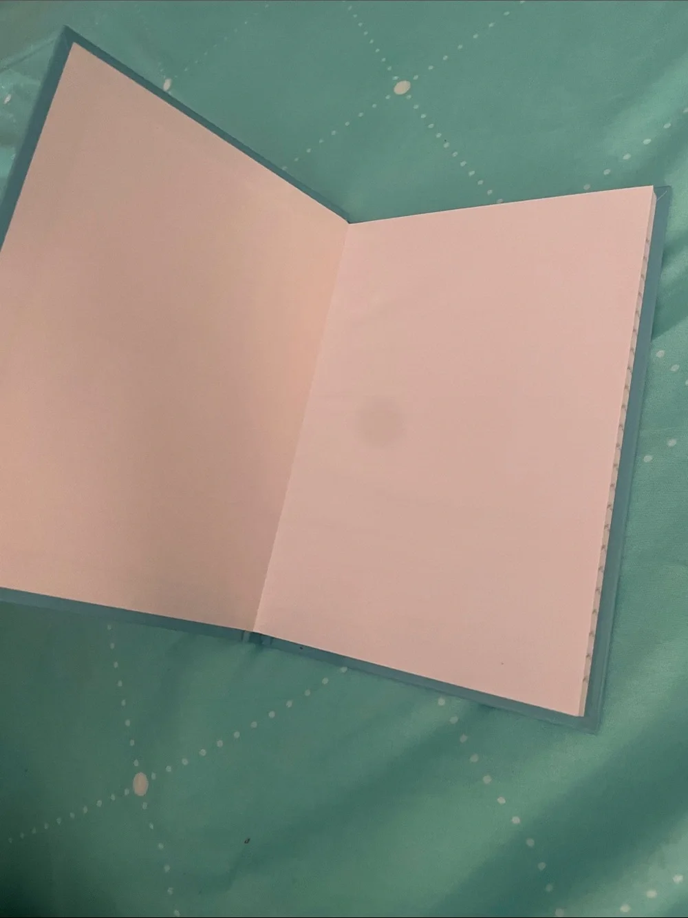 Journal blue hardcover